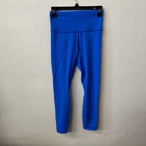 Lululemon Athletica Electric Blue Leggings